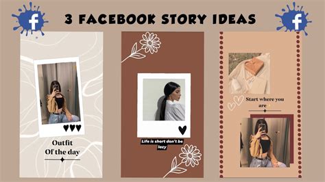 Facebook story ideas